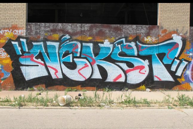Nekst Msk Graffiti Piece 1