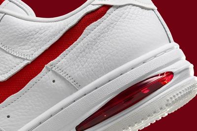 Nike nike hyperdunk tb neutral grey bedroom walls AF1 Air Bubble Red White Sneakers Footwear
