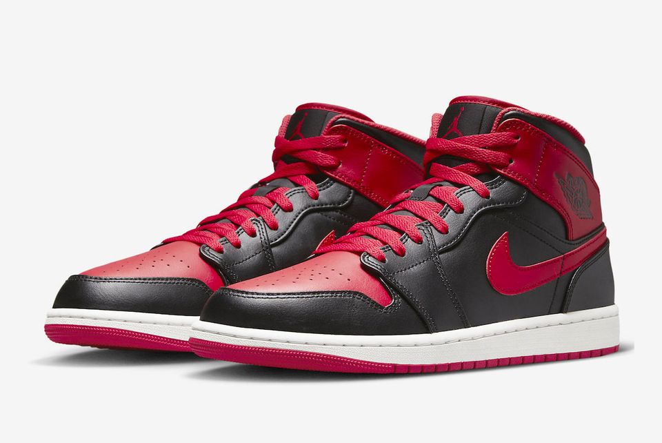 The Air Jordan 1 Mid ‘Bred’ Gets a Slight Tweak - Sneaker Freaker