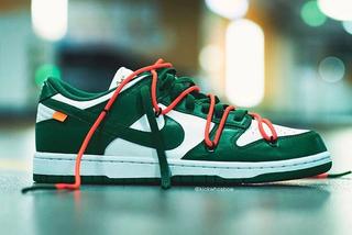 On-Foot Look: Off-White x Nike Dunk Low 'Pine Green' - Sneaker Freaker