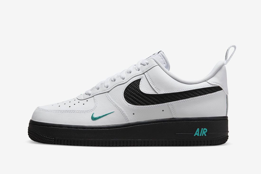 Take free air force 1 a Closer Look at this White and Black Nike Air Force 1