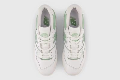 New Balance 550 White/Mint Green