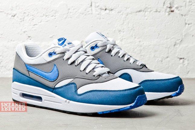 Nike Air Max 1 Essential Geyser Grey Pirze Blue 2