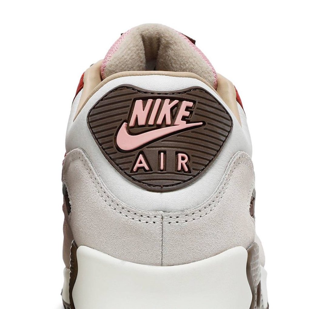 Nike Air Max 90 ‘Bacon’ 2021 Retro on white 