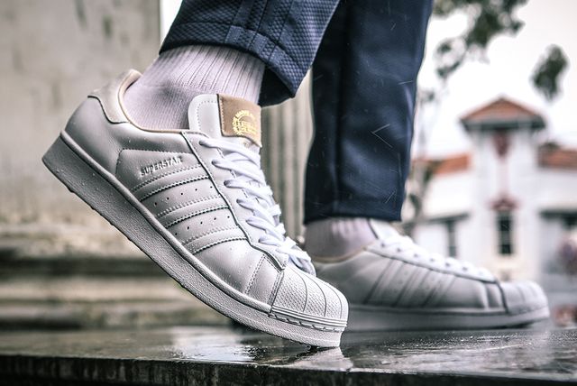 This adidas Superstar isn't Worried About Shining - Sneaker Freaker