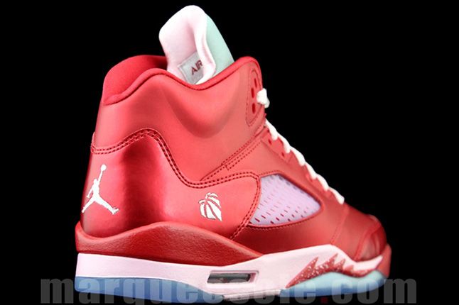 Air Jordan 5 Gs Valentines Day Quater Heel 1