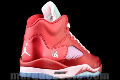 Air Jordan 5 Gs Valentines Day Quater Heel 1
