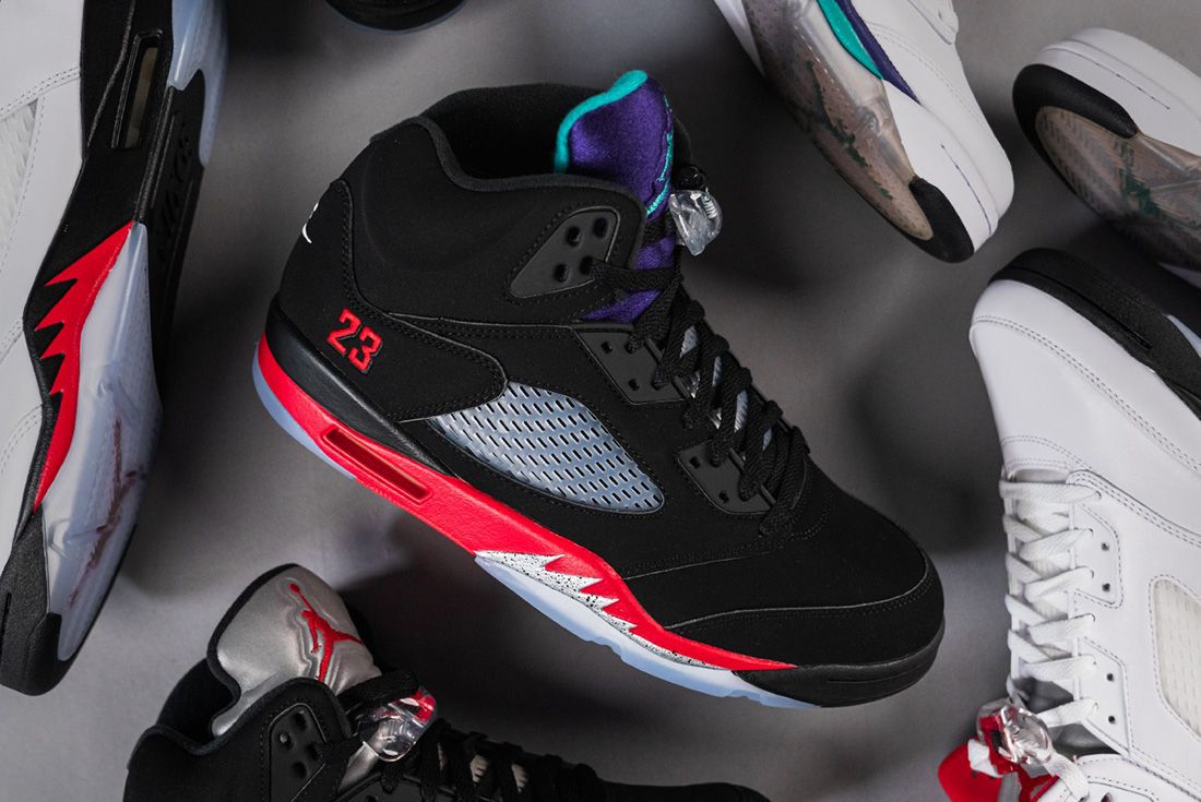 The Air Jordan 5 'Top 3' Pays Homage to the OGs - Sneaker Freaker