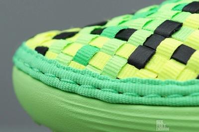 Nike Solarsoft Mule Woven Poison Green Black Toe Detail 1