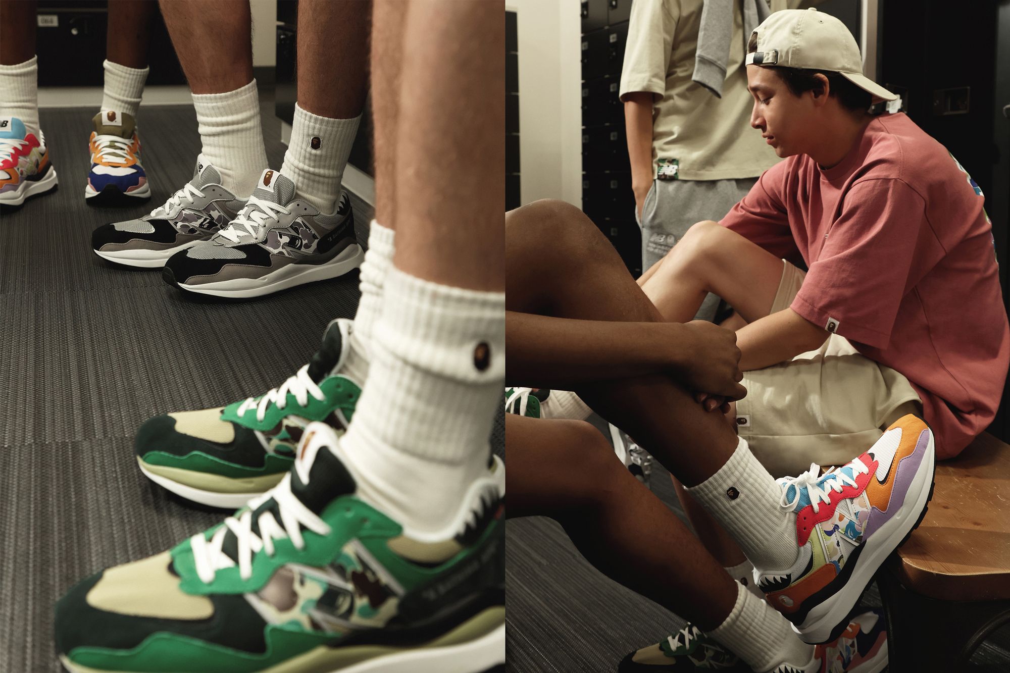 Release Date Announced: BAPE x New Balance 57/40 Collection