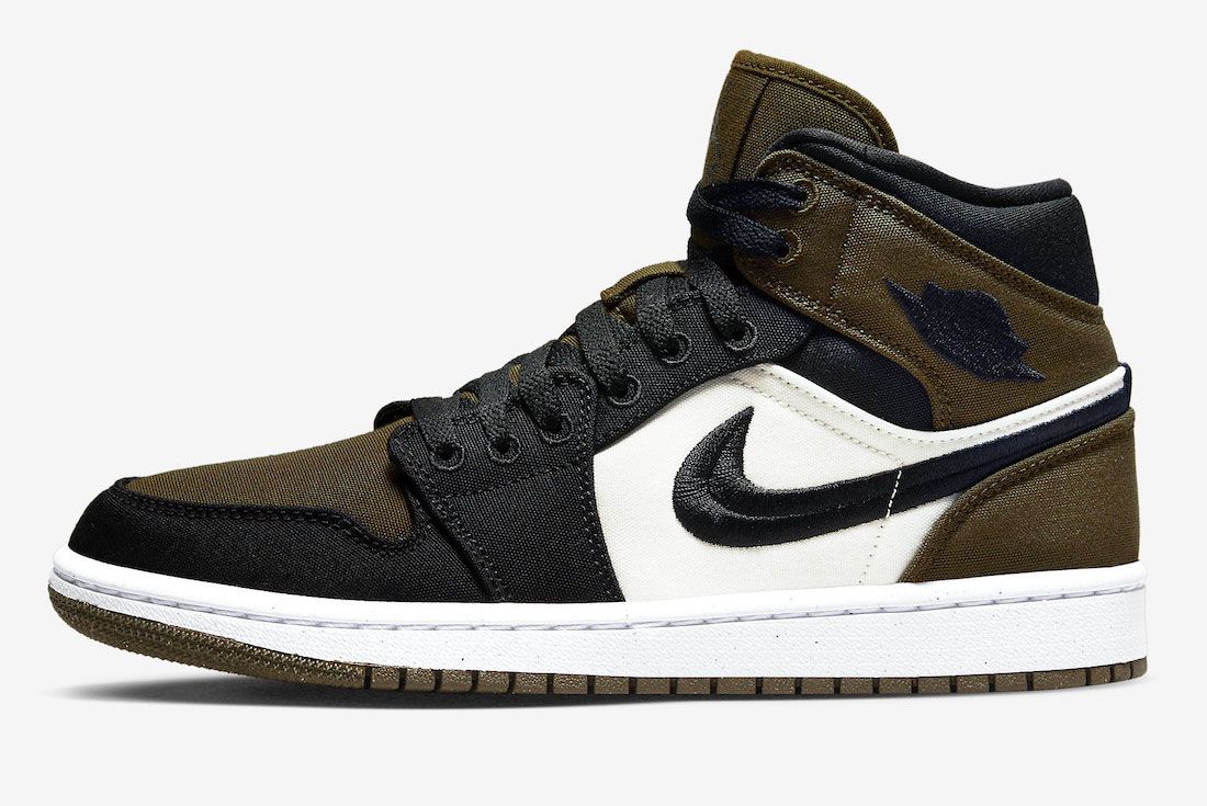 Air Jordan 1 Mid Mocha Toe DV0427-301