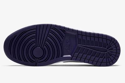 Air Jordan 1 Low Court Purple 553558 125 2019 Release Date 1 Sole