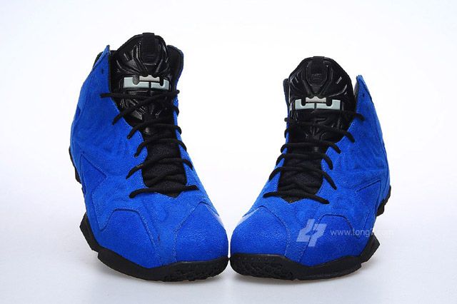 Nike LeBron 11 Ext Blue Suede Releases