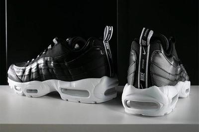 Nike Air Max 95 Black White Overbranding 8