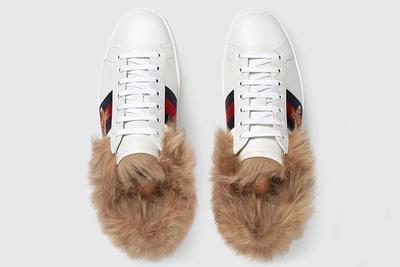 Gucci Ace Sneaker With Lamb Fur Sneaker Freaker 5