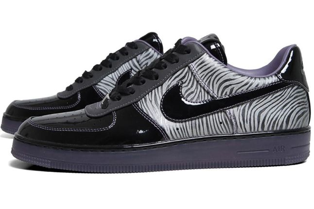 Nike Air Force 1 Downtown Qs (Zebra)