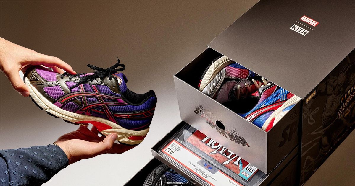 KITH × Marvel Super Villains × Asics KITH X ASICS X Marvel Super Villains | Hypenewz