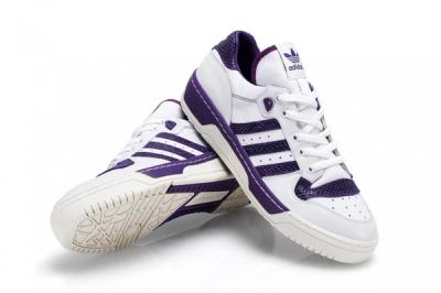Purple Adidas Rivalry Lo Limited Edition Pair 1