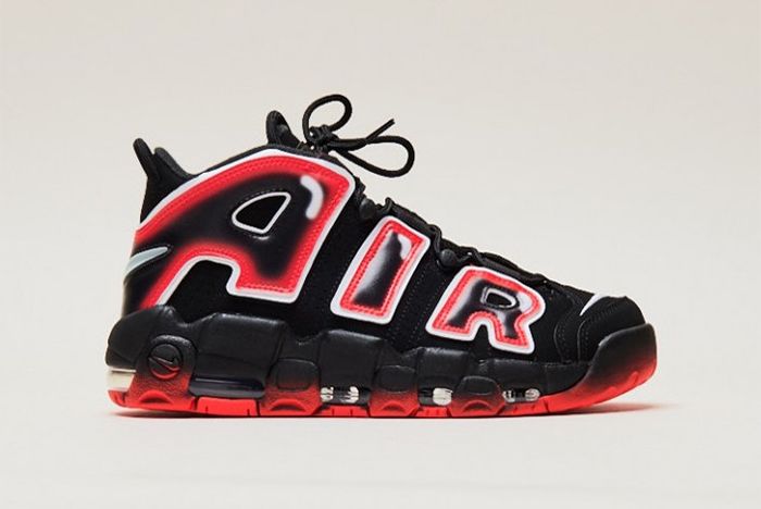 Laser Crimson' Lights Up the Nike Air More Uptempo 96 - Sneaker Freaker