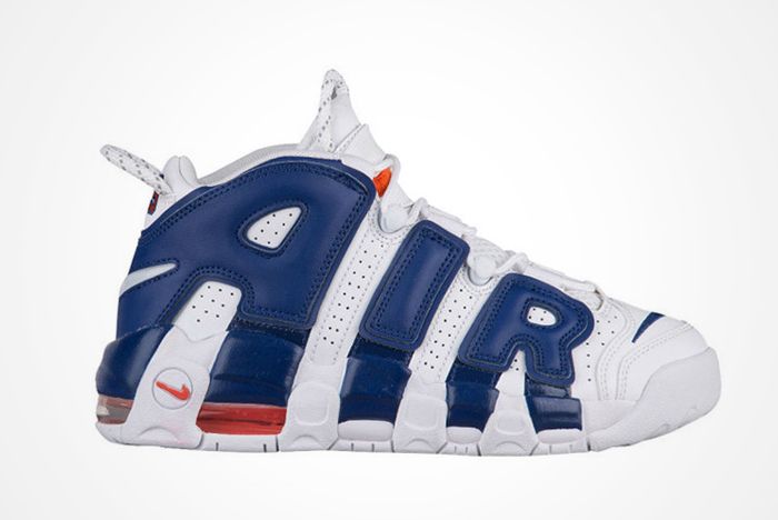 Latest Nike Air More Uptempo Channels Knicks Vibesfeature