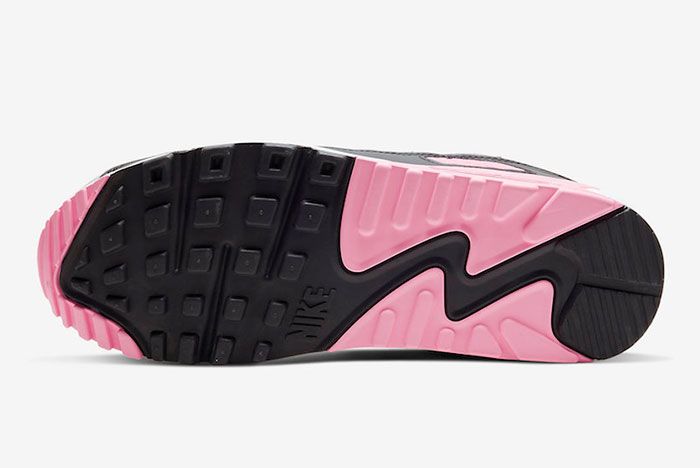 Nike Air Max 90 Rose Pink Cd0881 101 Sole Shot