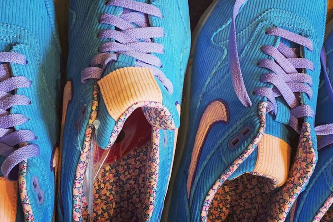 Edison Chen Reveals Floral-Lined CLOT x Nike Air Max 1 Colab