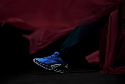 Nike Chaussures NIKE Air Vapormax Flyknit 3 AJ6910 100 White White Pure Platinum 'Hyper Blue'