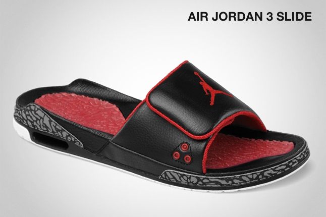 Air Jordan 3 Slide Red 1