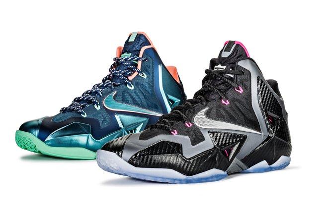 Nike lebron sales 11 miami nights