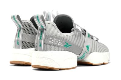 Adidas Reebok Sole Fury Boost True Grey Emerald Fw0166 Release Date Heel