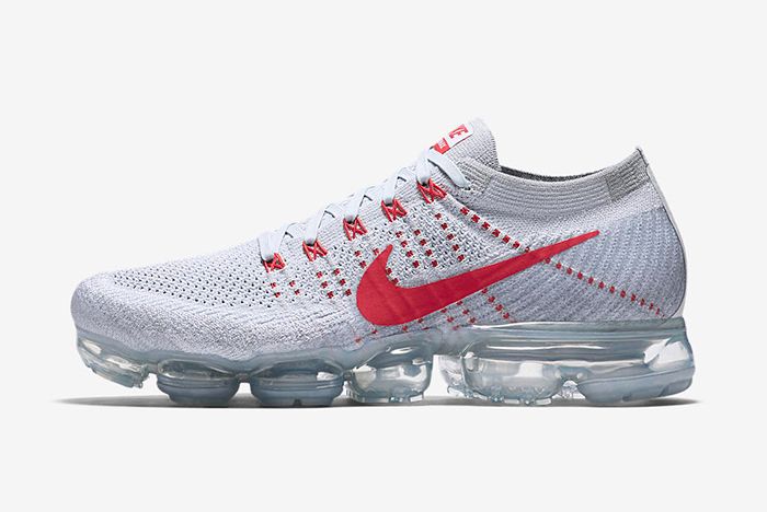 air vapormax red and white