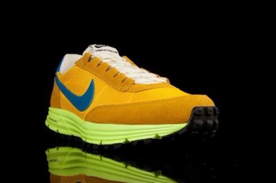 Nike Lunar Ldv Trail Qs Yellow Blue Toe Quarter