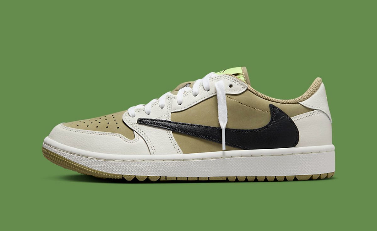 Air Jordan 1 Low Gets An 'Olive' Makeover From Travis Scott