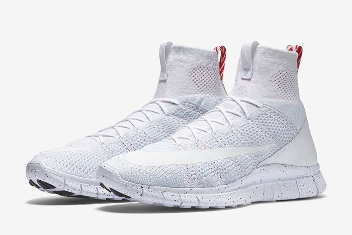 Nike Free Mercurial Superfly Triple White 02