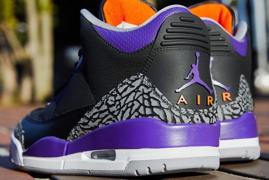Up-Close Look at the Air Jordan 3 'Court Purple' - Sneaker Freaker