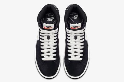 Nike Blazer Mid Black Suede Top