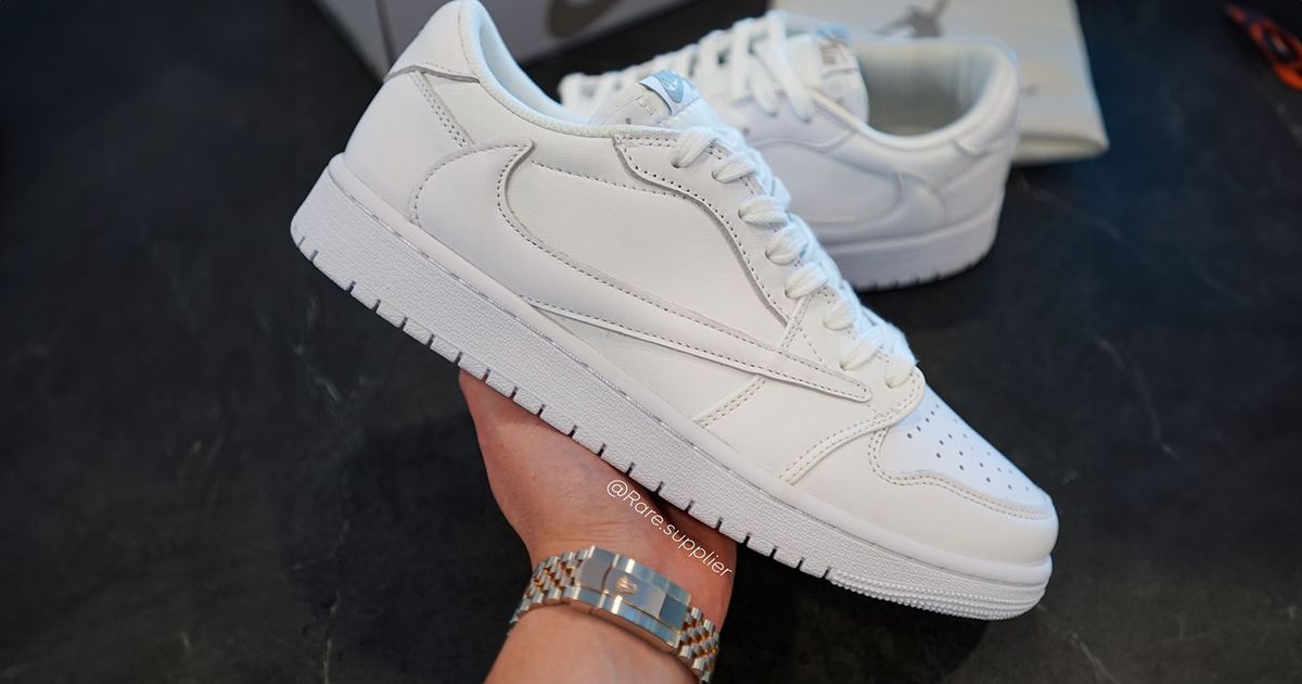 travis scott 1s white