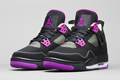 Air Jordan 4 Wmns Black Grape Thumb