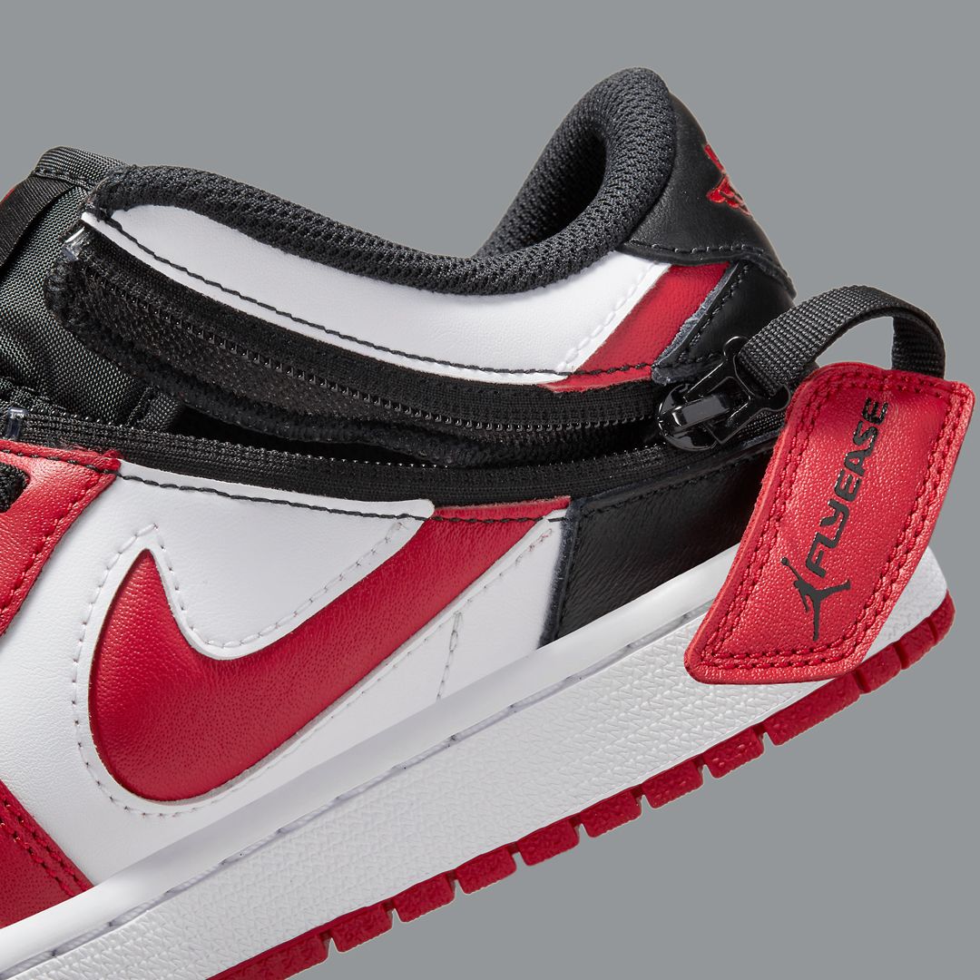 The Air Jordan 1 Low FlyEase Grabs a 'Gym Red' Getup - Sneaker Freaker