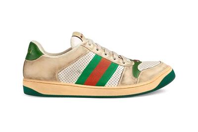 Gucci Distressed Sneakers Gg Canvas Release 2