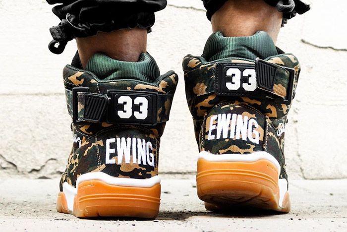Ewing Athletics Hi 33 Camo Gum 4