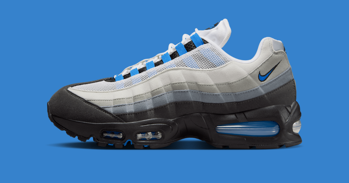靴 Nike AirMax 95 Big Bubble OG Blue Spark Nike Air Max 95 OG 