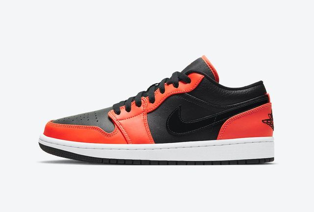 The Air Jordan 1 Low Opts for Black and Orange - Sneaker Freaker