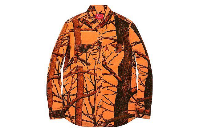 Chamois Shirt Orange 1