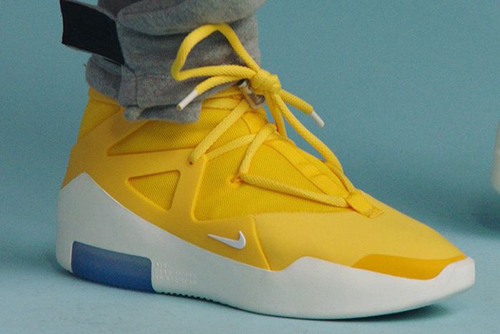 Nike Air Fear Of God Yellow 1