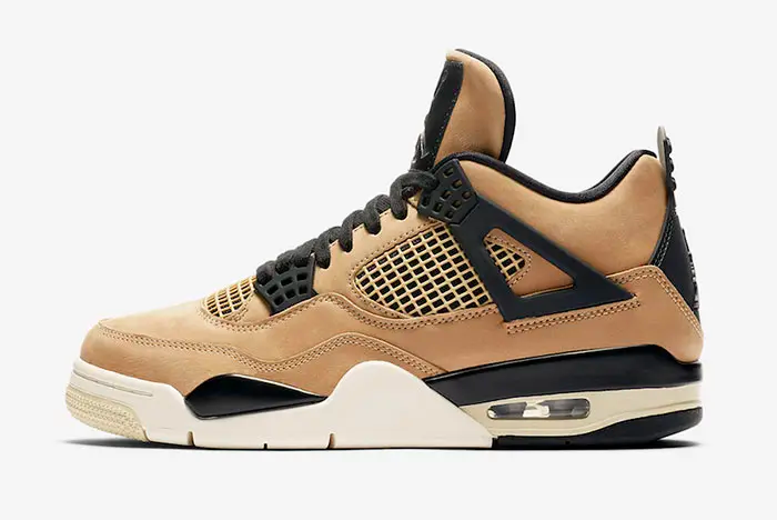 womens air jordan 4 retro mushroom