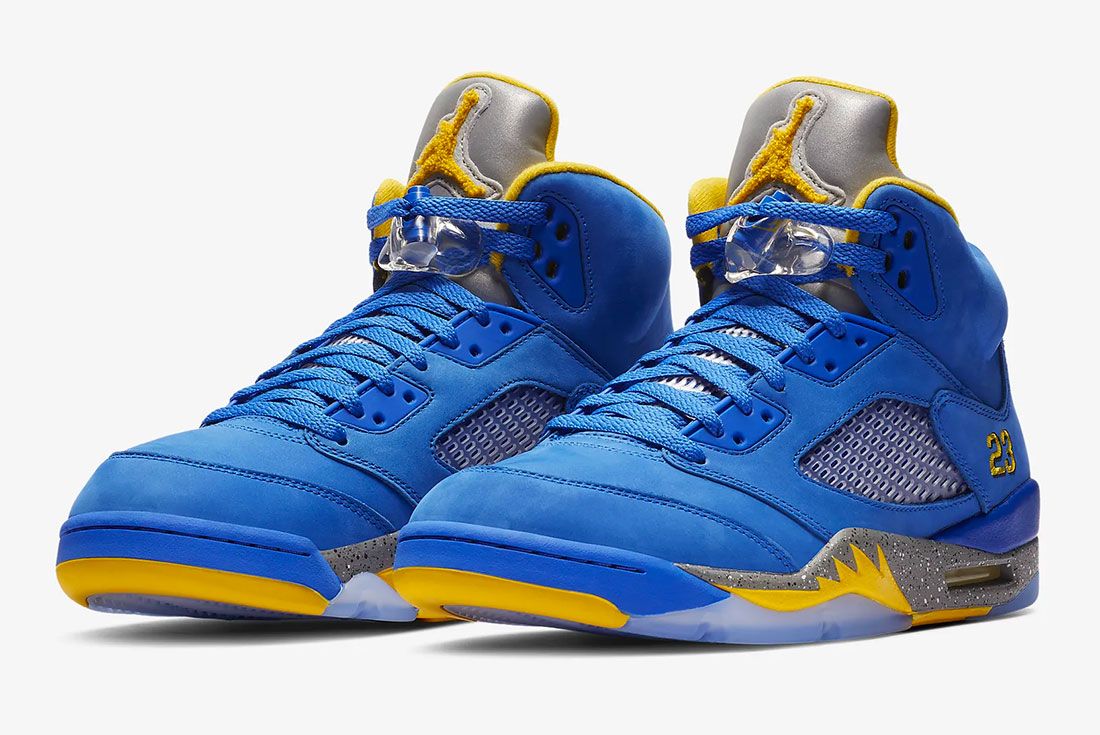 Air Jordan 5 Laney Pair Shot