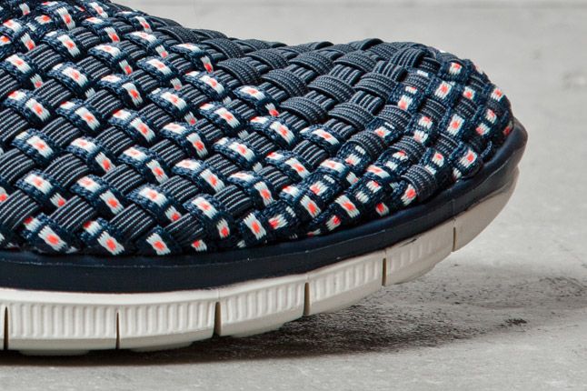 Nike Free Woven Navy 1 Det 1