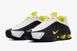 nike shox r4 yellow