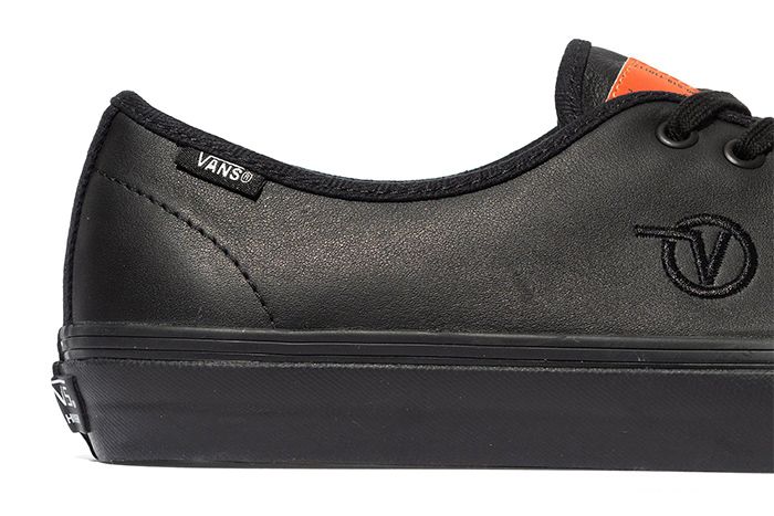 Taka Hayashi Vans Authentic One Piece Black Leather Release Date Heel